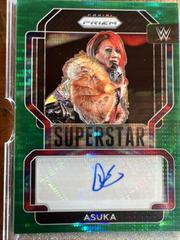 Asuka [Green Pulsar Prizm] #SA-ASK Wrestling Cards 2022 Panini Prizm WWE Superstar Autographs Prices