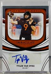 Tyler Van Dyke [Ruby] #SM-TVD Football Cards 2022 Panini Immaculate Collegiate Signature Moves Prices