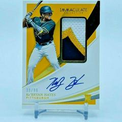 Ke'Bryan Hayes [Patch Autograph] #113 Baseball Cards 2021 Panini Immaculate Collection Prices