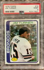 Jim Turner #12 Football Cards 1978 Topps Prices