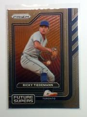 Ricky Tiedemann Baseball Cards 2023 Panini Prizm Future Supers Prices