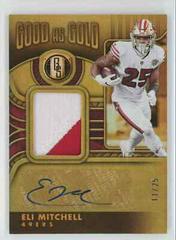 Eli Mitchell [Prime] Football Cards 2022 Panini Gold Standard Good as Autographs Prices