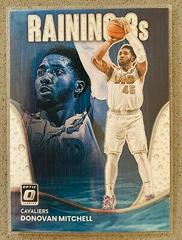 Donovan Mitchell #4 Basketball Cards 2022 Panini Donruss Optic Raining 3s Prices
