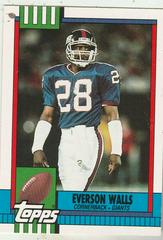 Everson Walls #74T Football Cards 1990 Topps Traded Prices