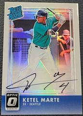 Ketel Marte [Holo] #RR-KM Baseball Cards 2016 Panini Donruss Optic Rated Rookies Signatures Prices