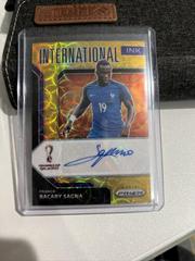 Bacary Sagna [Gold Prizm] Soccer Cards 2022 Panini Prizm World Cup International Ink Autograph Prices