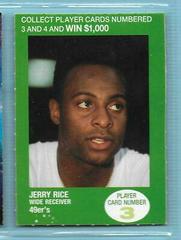 Jerry Rice #3 Football Cards 1990 British Petroleum Prices