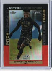 Kwadwo Opoku [Orange Refractor] Soccer Cards 2021 Topps Chrome MLS Prices