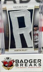 Austin Riley #DNC-ARI Baseball Cards 2023 Topps Definitive Nameplate Collection Prices