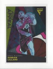 Damian Lillard #4 Basketball Cards 2022 Panini Flux Appeal Prices