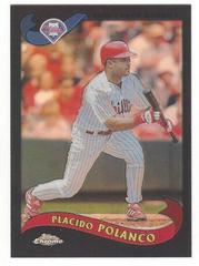 Placido Polanco [Black Refractor] #T62 Baseball Cards 2002 Topps Chrome Traded Prices