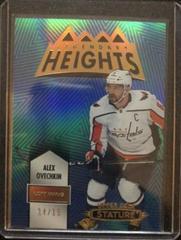 Alex Ovechkin [Blue] #LH-9 Hockey Cards 2021 Upper Deck Stature Legendary Heights Prices