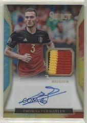 Thomas Vermaelen [Tie Dye] Soccer Cards 2016 Panini Select Jersey Autographs Prices
