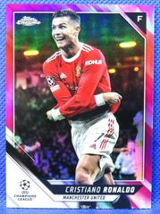 Cristiano Ronaldo [Pink Refractor] Soccer Cards 2021 Topps Chrome UEFA Champions League Prices