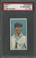 Cy Seymour [Portrait] Baseball Cards 1909 T206 Tolstoi Prices