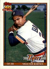 Skeeter Barnes #5T Baseball Cards 1991 Topps Traded Prices
