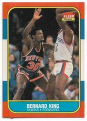Bernard King Basketball Cards 1986 Fleer Prices