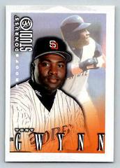 Tony Gwynn [Gold Press Proof] Baseball Cards 1998 Studio Prices