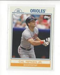 Cal Ripken Jr. #3 Baseball Cards 2022 Topps 582 Montgomery Club Set 4 Prices