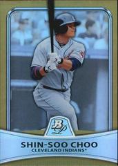 Shin Soo Choo [Gold Refractor] #10 Baseball Cards 2010 Bowman Platinum Prices