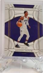 Jayson Tatum #12 Basketball Cards 2022 Panini National Treasures Collegiate Prices