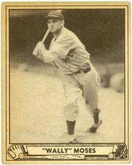 Wally Moses #26 Baseball Cards 1940 Play Ball Prices