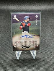 Kyle Schwarber [Green] Baseball Cards 2021 Panini Chronicles Luminance Autographs Prices