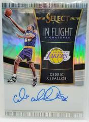 Cedric Ceballos Basketball Cards 2018 Panini Select in Flight Signatures Prices