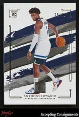 Anthony Edwards [Silver] #100 Basketball Cards 2020 Panini Impeccable Prices