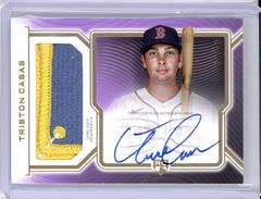 Triston Casas [Purple] Baseball Cards 2023 Topps Definitive Rookie Patch Autographs Collection Prices