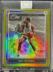 Bill Russell [Gold] Basketball Cards 2019 Panini One and One Prices