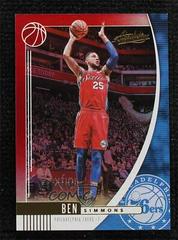 Ben Simmons [Red] #78 Basketball Cards 2019 Panini Absolute Memorabilia Prices