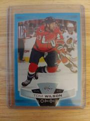 Tom Wilson [Blue Border] Hockey Cards 2019 O Pee Chee Prices