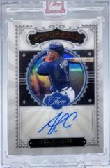 Ozzie Albies [Bases Loaded] #SS-OA Baseball Cards 2022 Panini Three and Two Superstar Signatures Prices