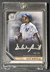 Dave Winfield [Silver] #MFA-DW Baseball Cards 2023 Topps Museum Collection Framed Autographs Prices