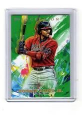 Ronald Acuna Jr. [Green] Baseball Cards 2020 Topps Inception Prices