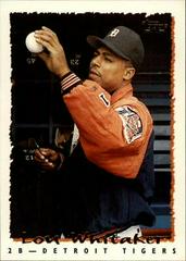 Lou Whitaker #15 Baseball Cards 1995 Topps Prices