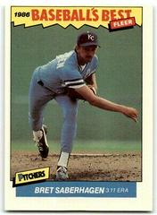 Bret Saberhagen #31 Baseball Cards 1986 Fleer Baseball's Best Prices