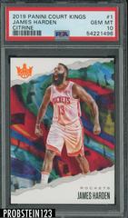James Harden [Citrine] #1 Basketball Cards 2019 Panini Court Kings Prices