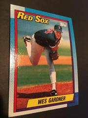 Wes Gardner Baseball Cards 1990 Topps Prices