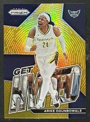 Arike Ogunbowale [Gold] #9 Basketball Cards 2023 Panini Prizm WNBA Get Hyped Prices