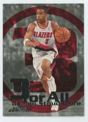 Damon Stoudamire Basketball Cards 1999 SkyBox Dominion Prices