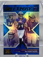 Kyle Hamilton [Blue] #RXP-17 Football Cards 2022 Panini XR Rookie Expose Prices