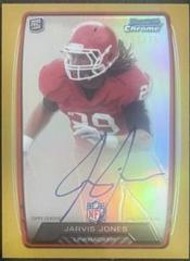 Jarvis Jones [Gold Refractor] #JJ Football Cards 2013 Bowman Chrome Rookie Autograph Prices