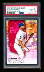 Albert Pujols [Red Refractor] #87 Baseball Cards 2021 Bowman’s Best Prices