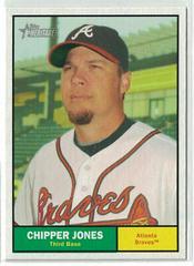 Chipper Jones [Dice Game Back] Baseball Cards 2010 Topps Heritage Prices