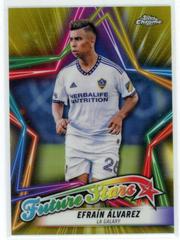 Efrain Alvarez [Gold] #FS-14 Soccer Cards 2022 Topps Chrome MLS Future Stars Prices