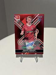 Philipp Lienhart [Red] #BCA-PL Soccer Cards 2021 Topps Finest Bundesliga Autographs Prices
