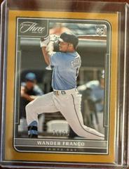 Wander Franco [Gold] Baseball Cards 2022 Panini Three and Two Prices