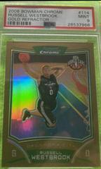 Russell Westbrook [Gold Refractor] Basketball Cards 2008 Bowman Chrome Prices